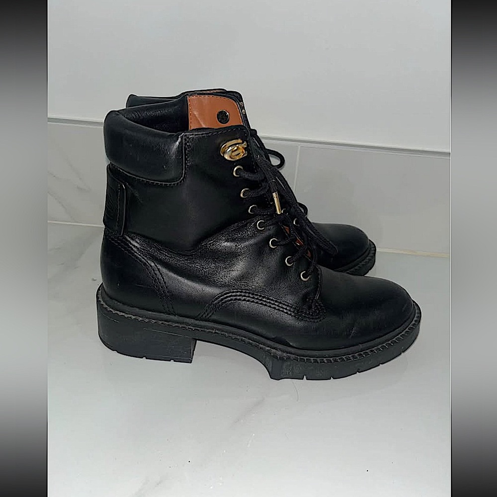 Coach lorimer boots